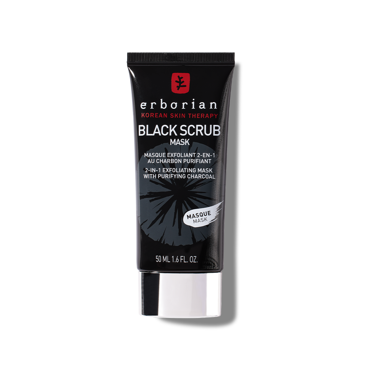 Черный скраб для лица 50 мл fito косметик черная вулканическая глина для лица тела и волос очищающая серии народные рецепты 155