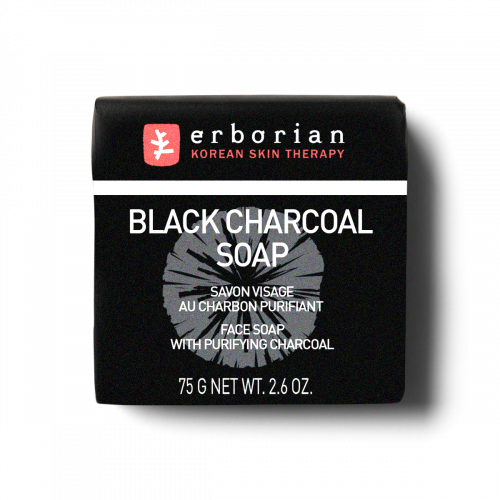 Черное мыло для лица с углем твердое 75 г bioderma мыло атодерм интенсив 150 г